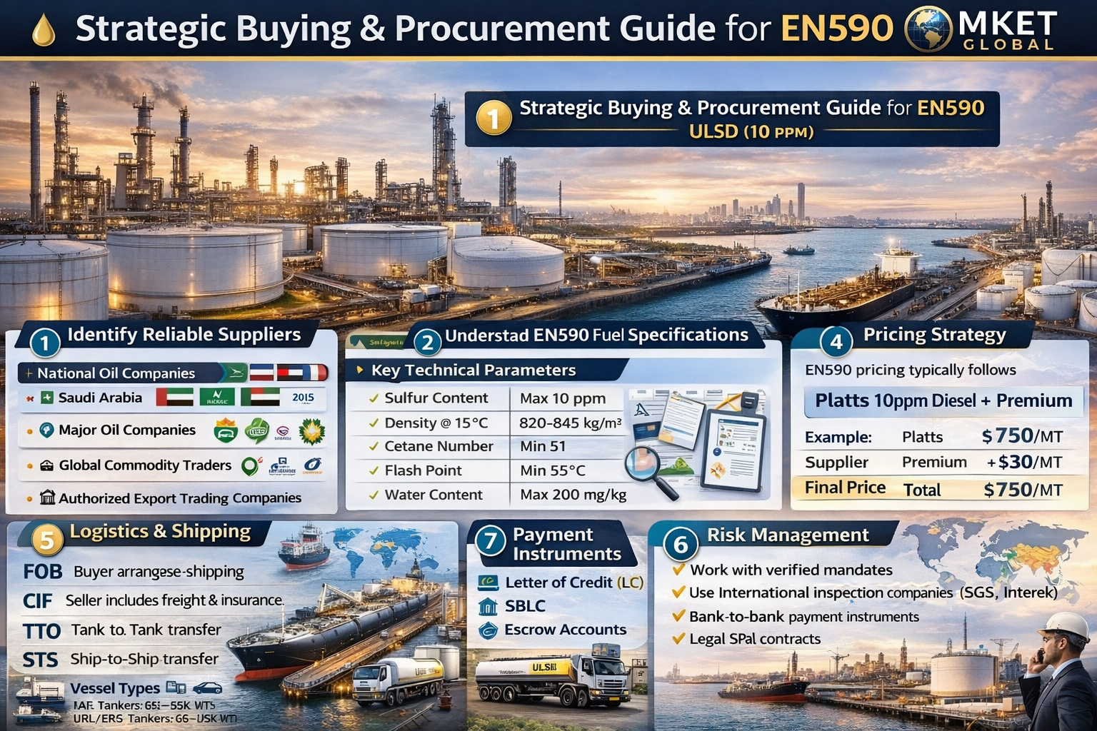 MKET GLOBAL Strategic buying for EN590